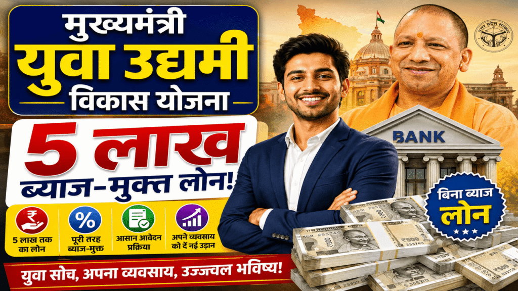 mukhyamantri yuva udyami vikas yojana (CM YUVA)- online apply, योजना के लाभ, पात्रता, आवश्यक दस्तावेज